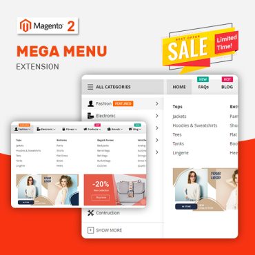 magento 2 mega menu extension