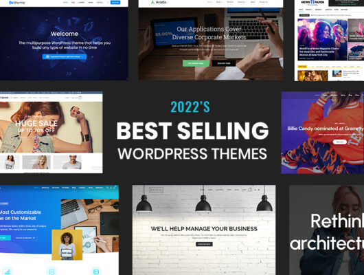Best Selling WordPress Themes - WordPress Templates in 2022