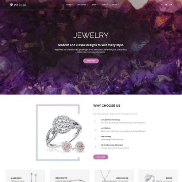 Beautify Jewelry Magento 2 Theme #2