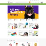 Responsive Pet Shop Magento 2 Theme & Template