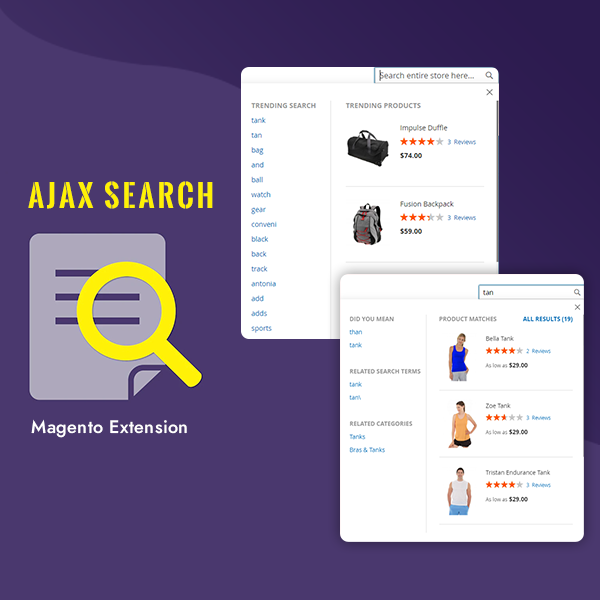 Ajax Search - Advanced Ajax Live Search Magento 2 Extension