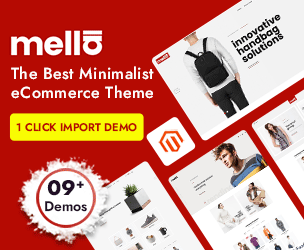 Mella - Minimalist eCommerce Magento 2 Theme - 1