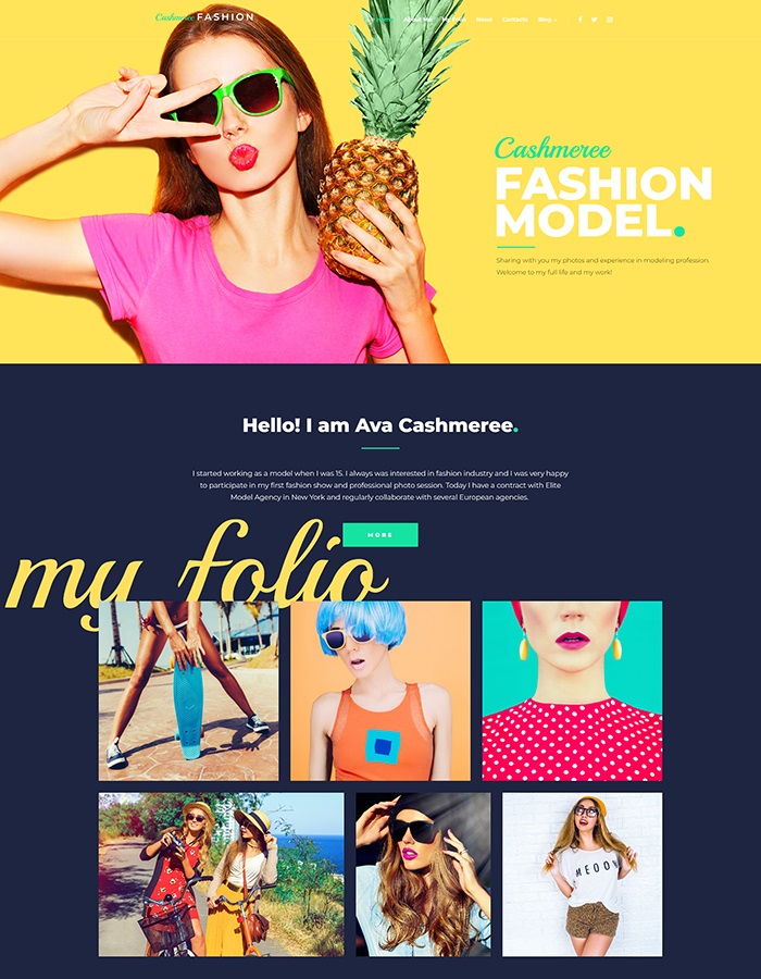 Fashion And Beauty WordPress Themes