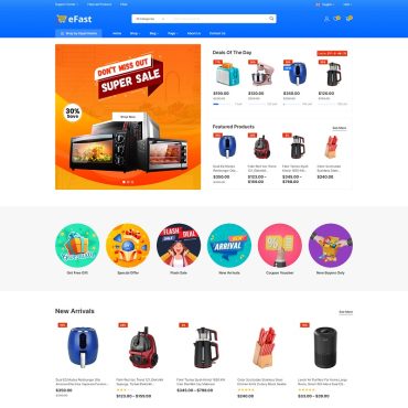 eFast – Multipurpose Responsive WooCommerce Theme