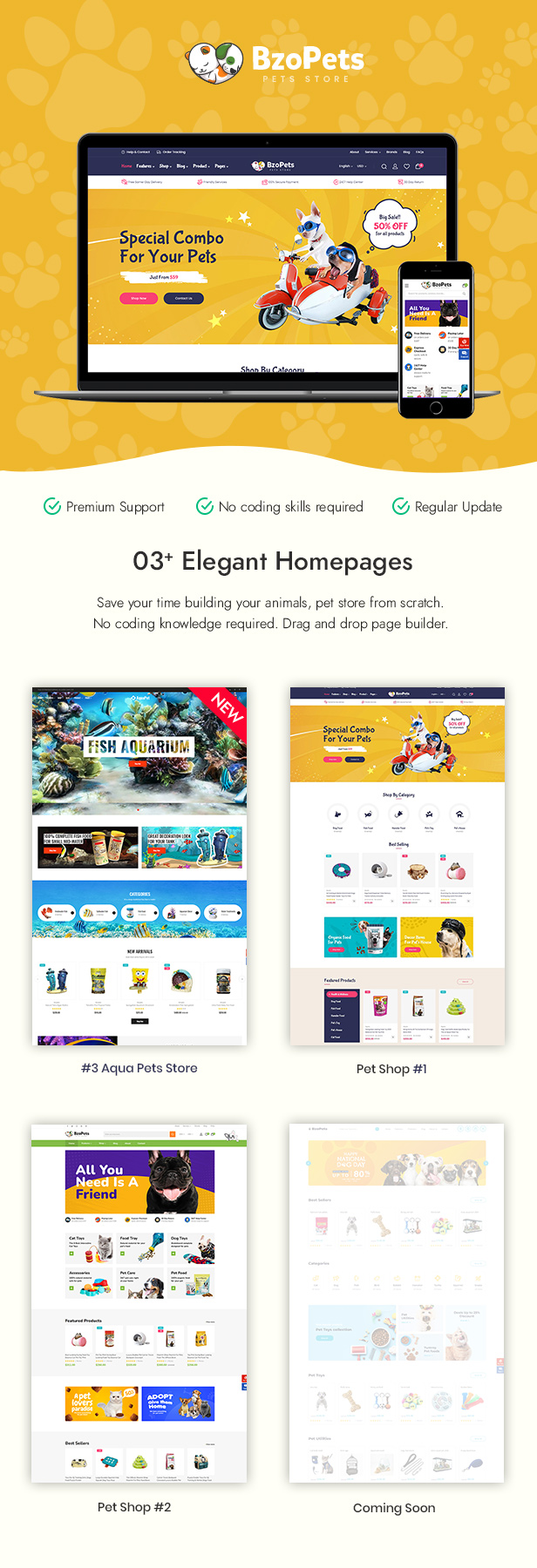 BzoPets - Pet Store and Supplies Shopify Theme - 6