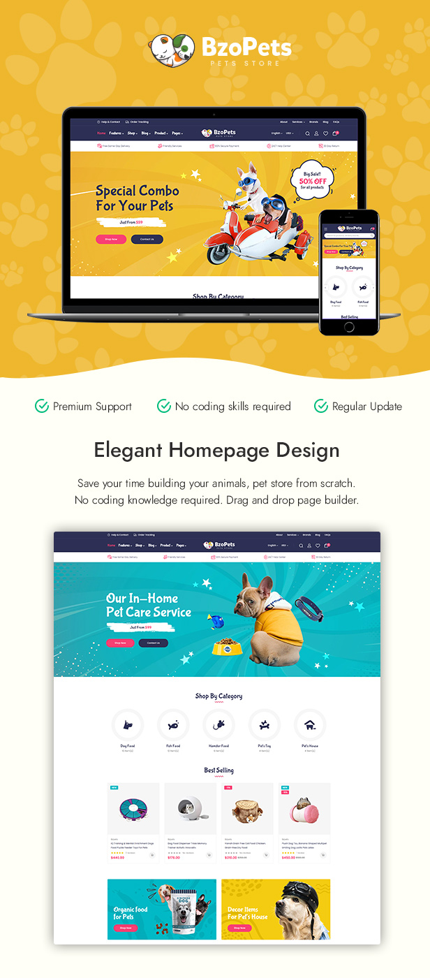 BzoPets – Pet Store and Supplies Shopify Theme