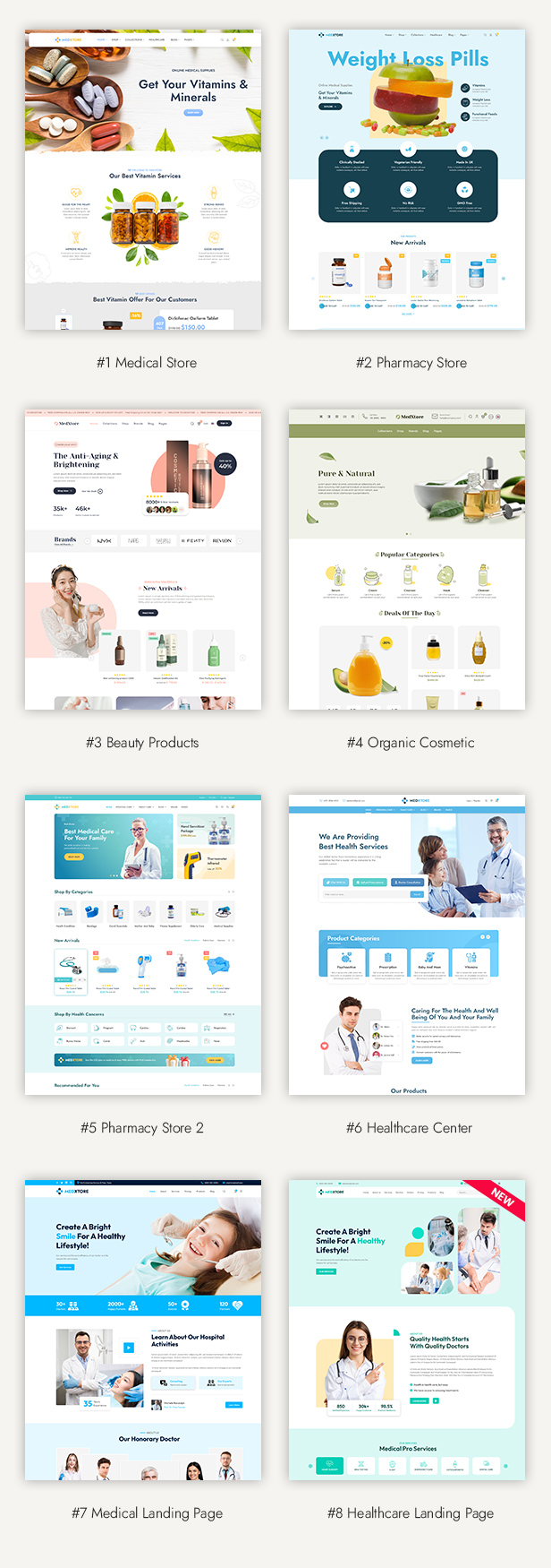 MedXtore – Pharmacy, Medical & Beauty Elementor WooCommerce Theme - 7