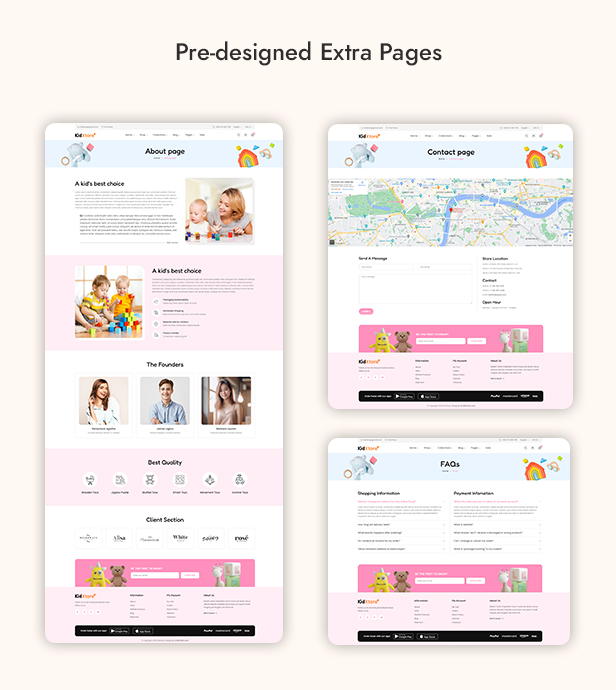 KidXtore - Baby Shop and Kids Store WooCommerce Theme - 11