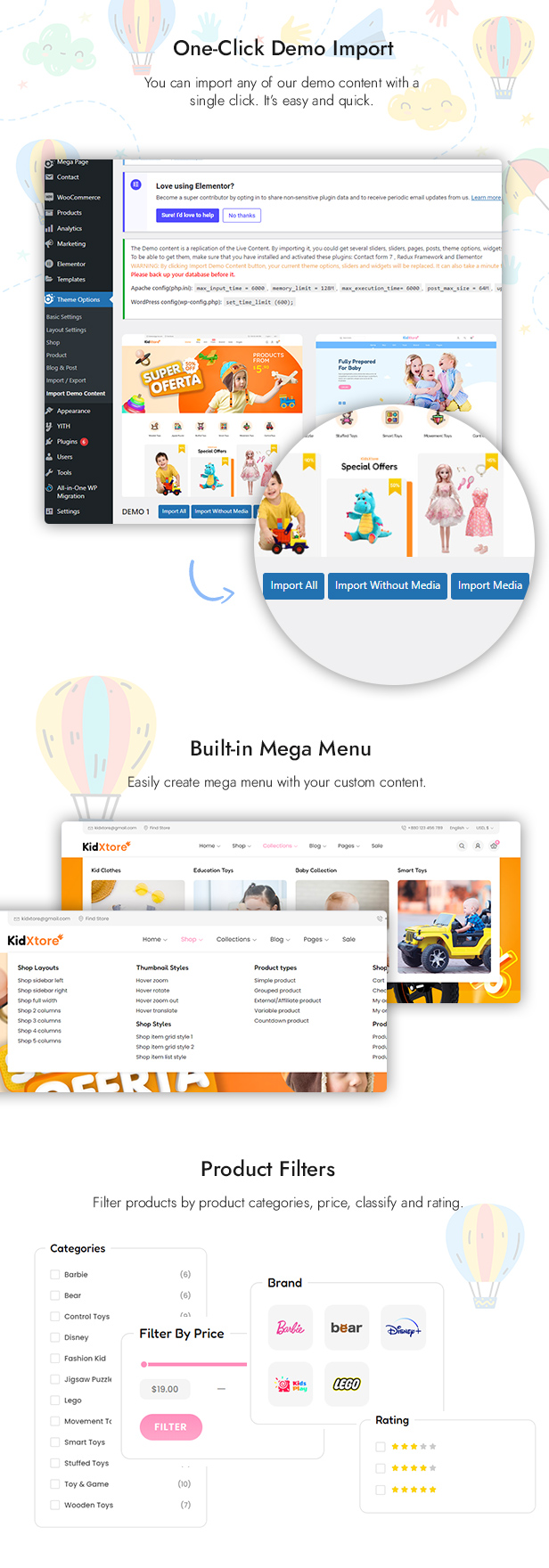 KidXtore - Baby Shop and Kids Store WooCommerce Theme - 8