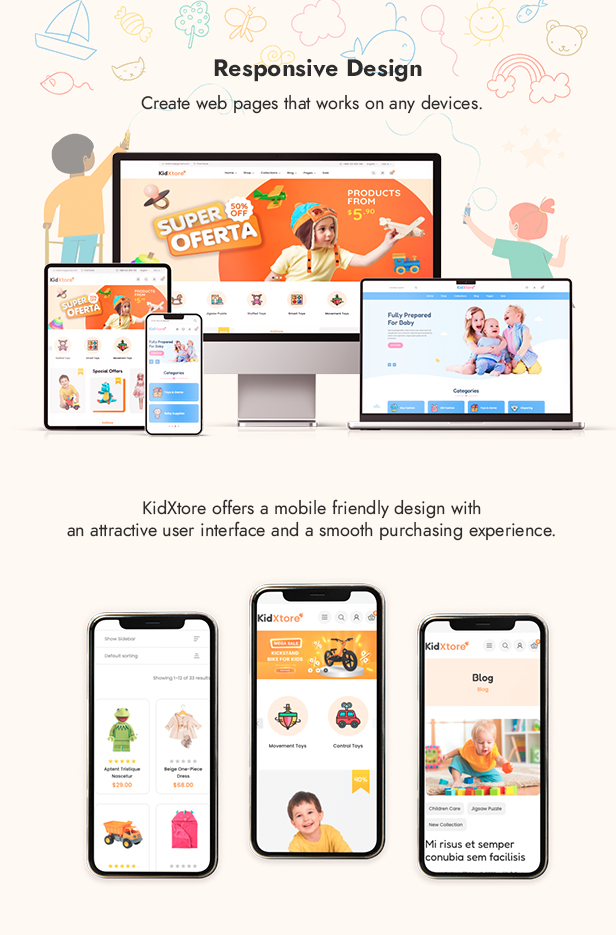 KidXtore - Baby Shop and Kids Store WooCommerce Theme - 9