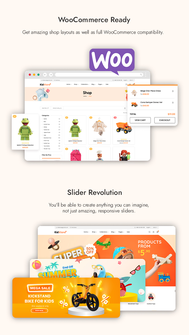 KidXtore - Baby Shop and Kids Store WooCommerce Theme - 7