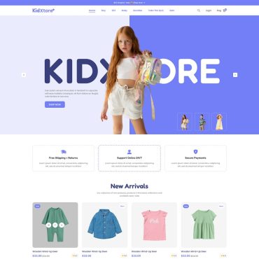 Kid Fashion Store WooCommerce Theme