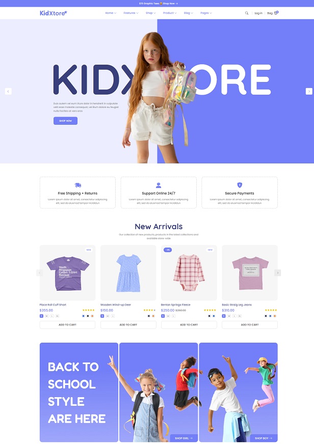 Kids Fashion Shopify Theme