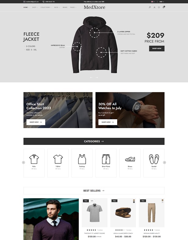 Clothing WooCommerce WordPressTheme