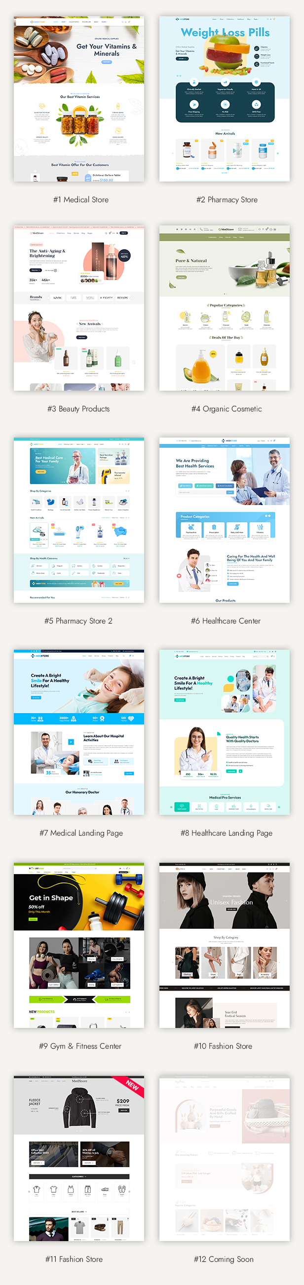 Healthcare Landing Page WordPress Theme