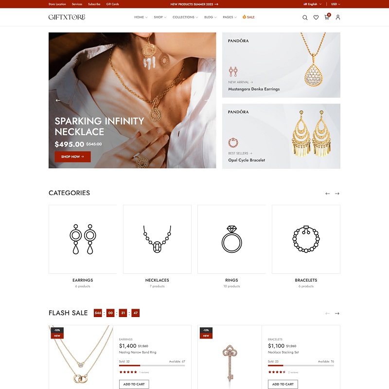 Responsive Jewellery WooCommerce Theme