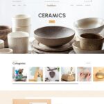 Responsive Elementor Pottery Shop WooCommerce WordPress Theme