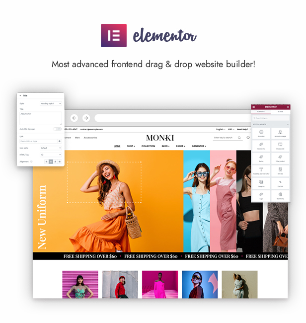 Monki - Elementor Fashion WooCommerce WordPress Theme - 3