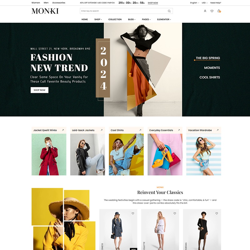 Women Fashion Accessories WooCommerce WordPress Theme
