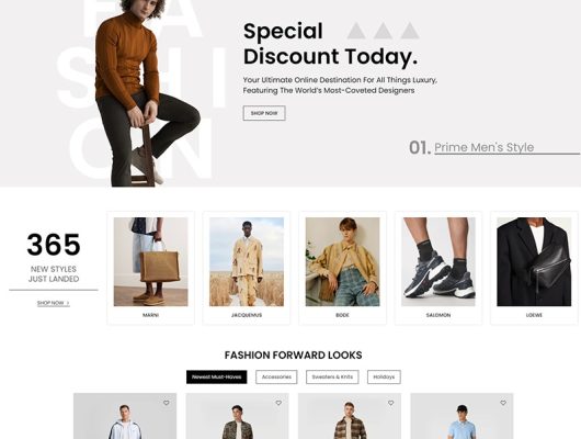 Mens Fashion WooCommerce WordPress Theme