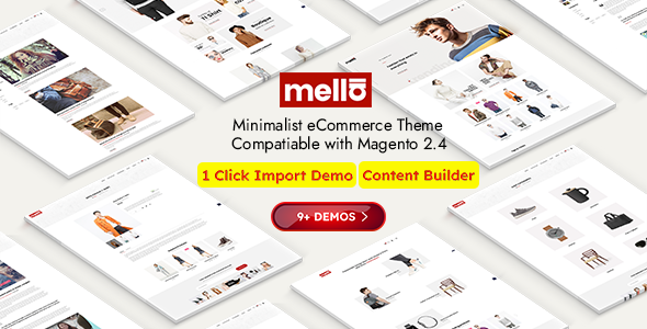 Mella - Minimalist eCommerce Magento 2 Fashion Theme
