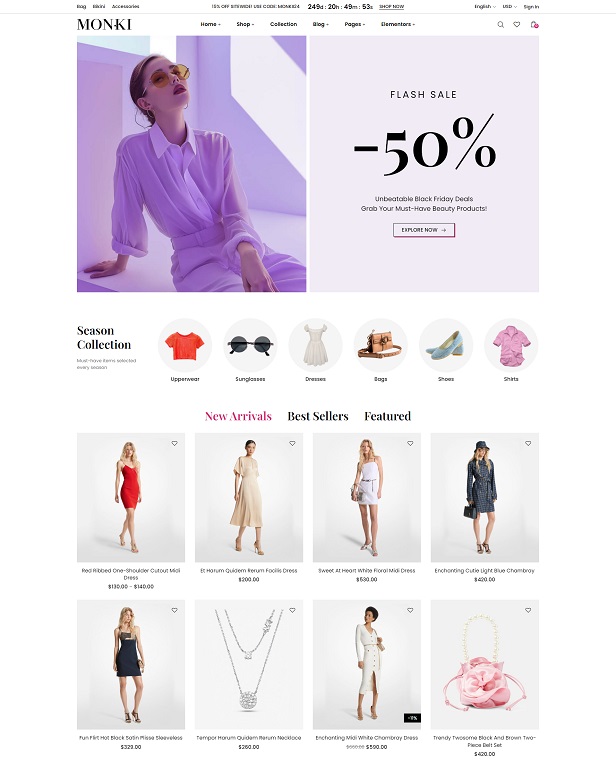 Fashion and Apparel WooCommerce WordPress Theme