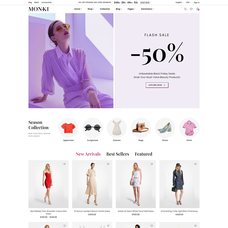 Fashion and Apparel WooCommerce WordPress Theme
