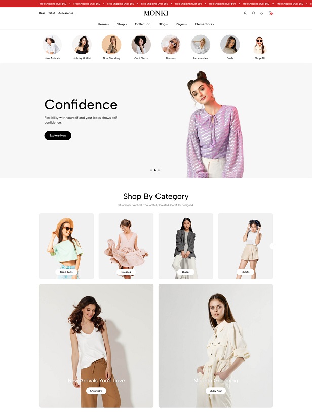 Responsive Women Fashion WooCommerce Theme WordPress