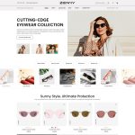 Responsive Glasses Store WooCommerce Theme WordPress