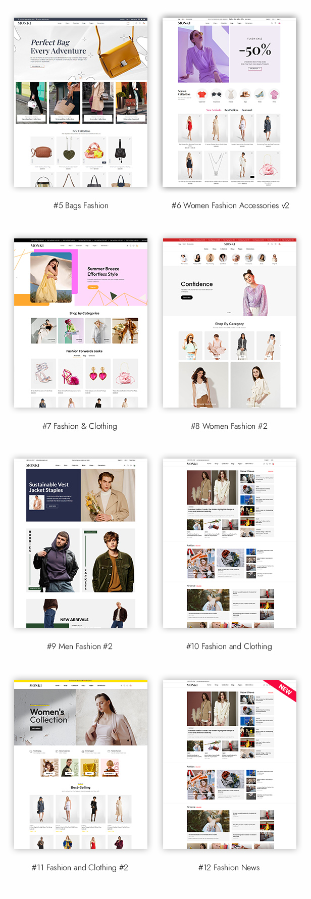 Monki - Elementor Fashion WooCommerce WordPress Theme - 3