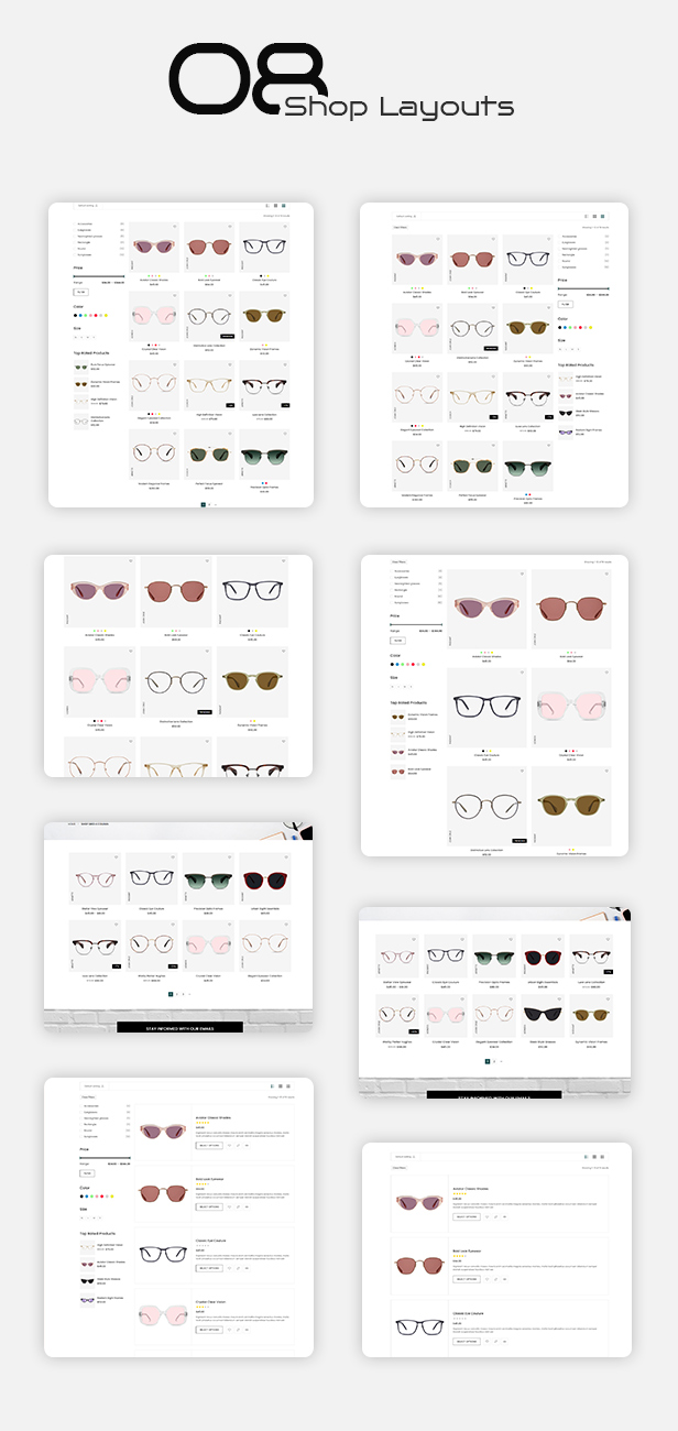 Zenny -  Eyewear & Glasses Elementor WooCommerce WordPress Theme - 7