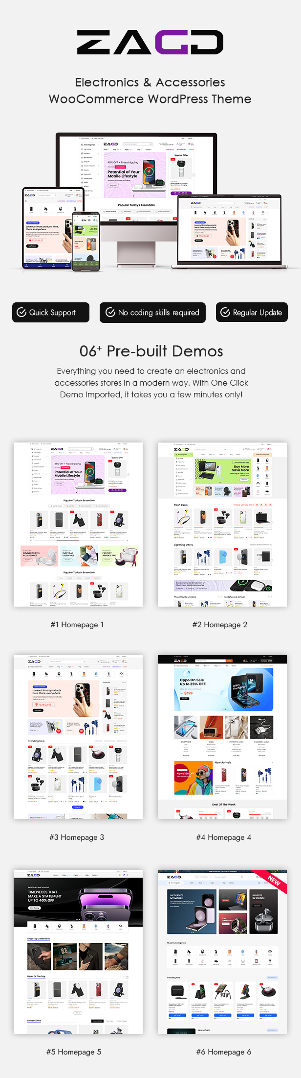 Zagg - Electronics & Accessories WooCommerce WordPress Theme - 9