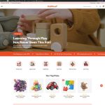 Best Kids Toys Store WooCommerce Theme WordPress