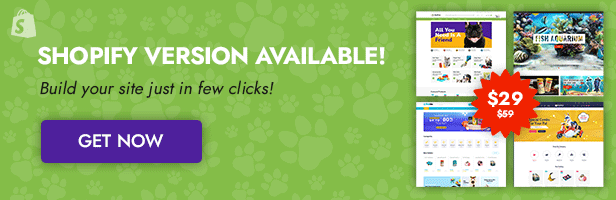 BzoPets - eCommerce Animals & Pets Store Magento 2 Theme