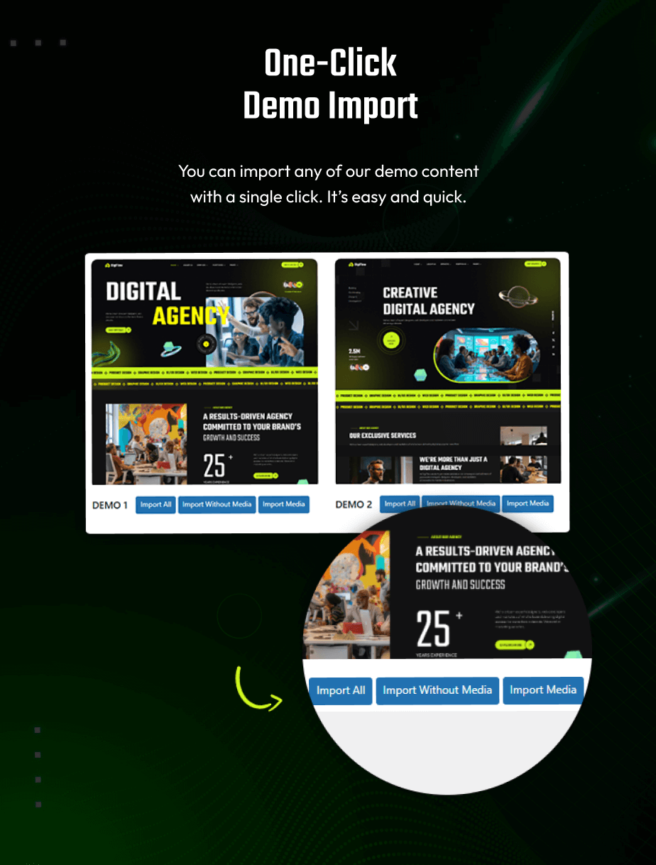 DigiFlow - Creative Portfolio and Digital Agency WordPress Template