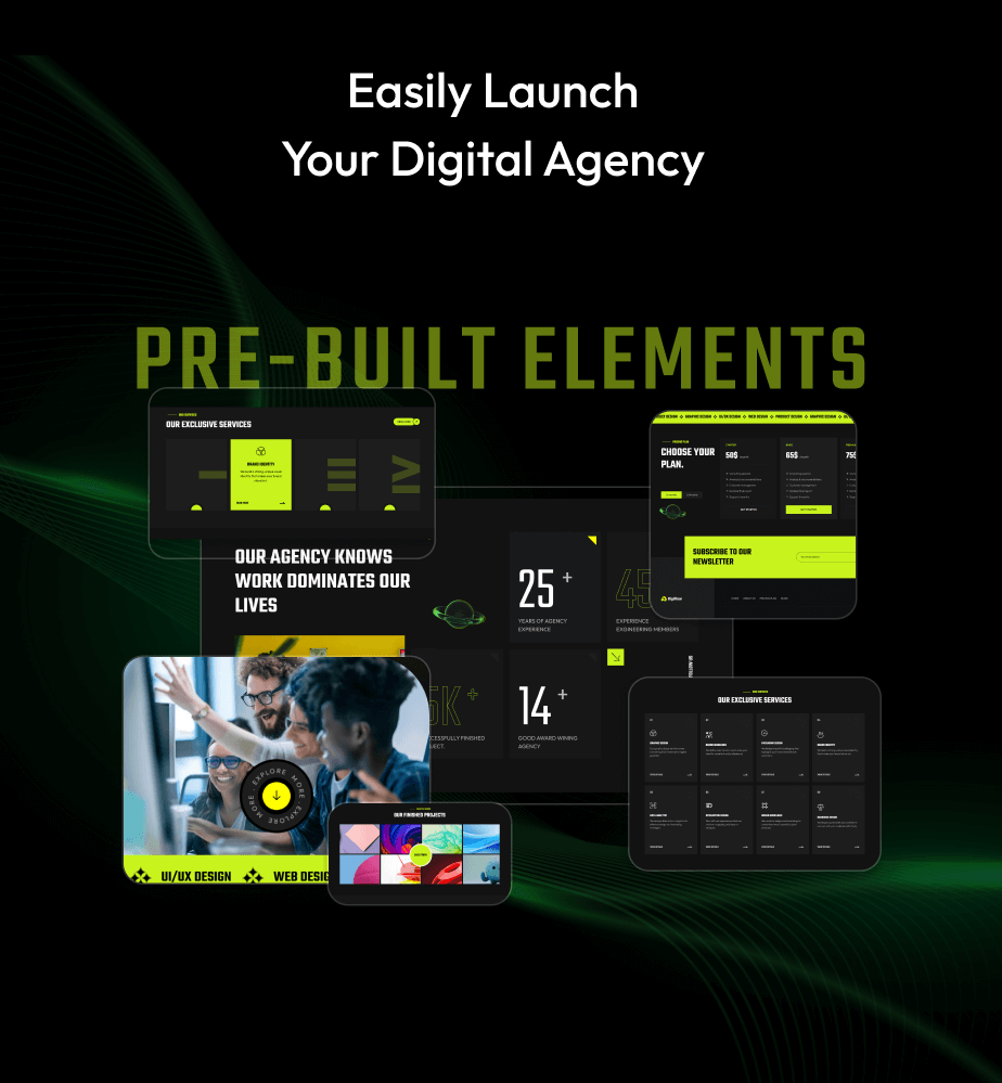 DigiFlow - Creative Portfolio and Digital Agency WordPress Template