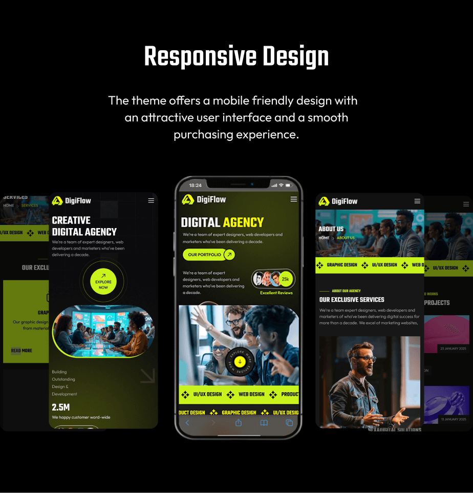 Creative Business Agency WordPress Theme