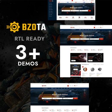 BzoTa – Auto Parts and Equipment Magento 2 Theme