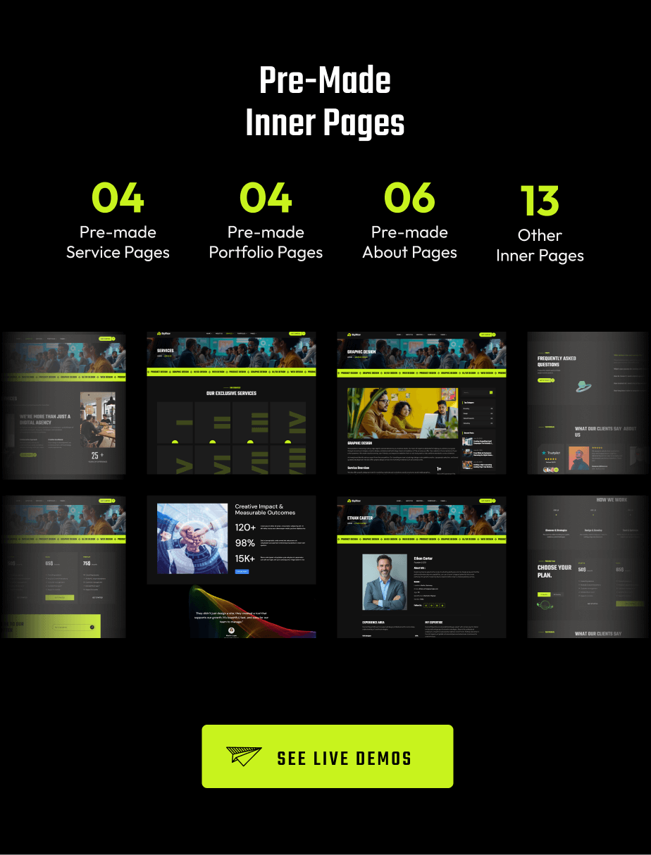 DigiFlow - Creative Portfolio and Digital Agency WordPress Template