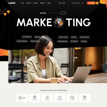 Modern Digital Marketing Agency WordPress Theme